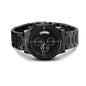 To My Son Customized Black Chronograph Watch