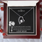 To My Daughter Forever Love Necklace