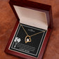 To My Daughter Forever Love Necklace