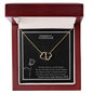 To My Smokin Hot Girlfriend Everlasting Love Necklace