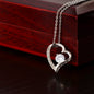 Happy Anniversary Forever Love Necklac Non-Message Card