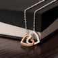 To My Best Friend interlocking Hearts Non-Message Card