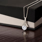 To My Best Friend Alluring Beauty Necklace Non-Message Card