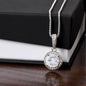 To My Daughter Eternal Hope Necklace Non-Message Card
