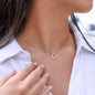 To My Wife Delicate Heart Necklace Non-Message Card