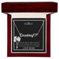 To My Daughter Name Necklace + Heart