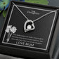 To My Daughter Forever Love Necklace