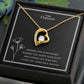 To My Fiancee Forever Love Necklace