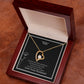To My Smokin Hot Wife Forever Love Necklace With On Demand Message Card