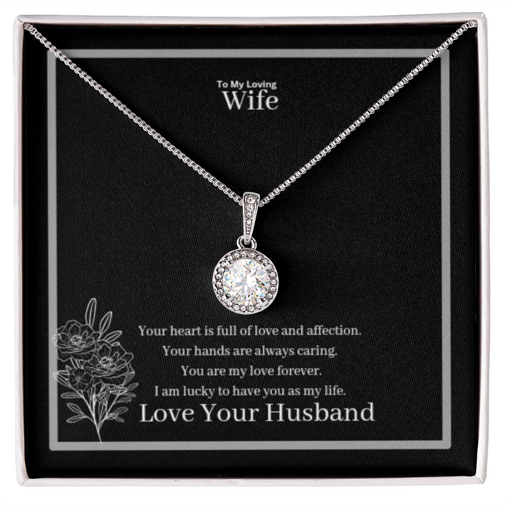 To My Loving Wife Eternal Hope Necklace