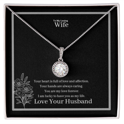 To My Loving Wife Eternal Hope Necklace