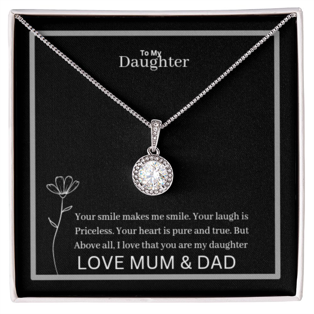 To My Daughter Eternal Hope Necklace
