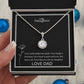 To My Daughter Eternal Hope Necklace