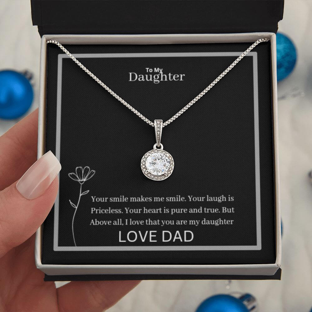 To My Daughter Eternal Hope Necklace
