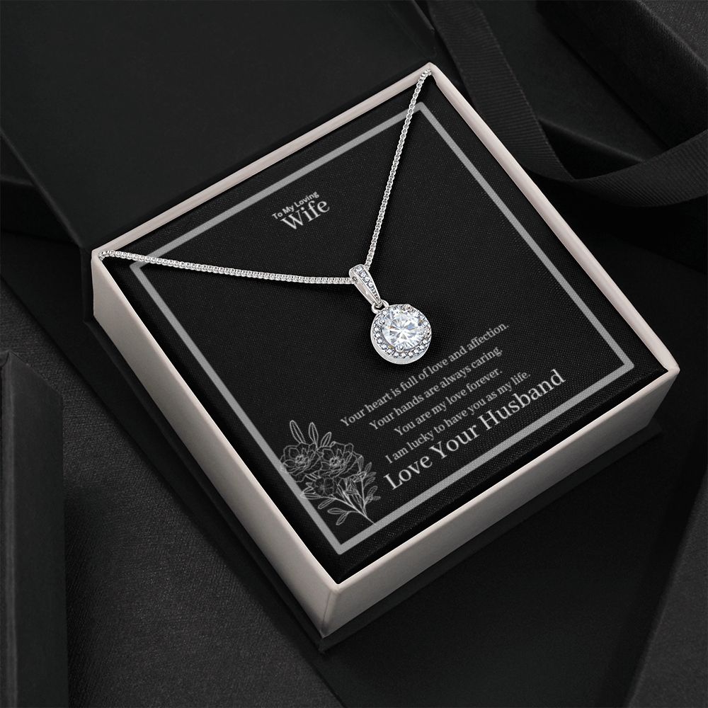 To My Loving Wife Eternal Hope Necklace