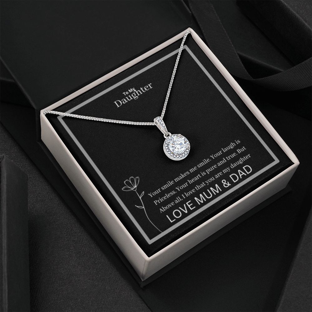To My Daughter Eternal Hope Necklace
