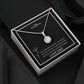 To My Daughter Eternal Hope Necklace