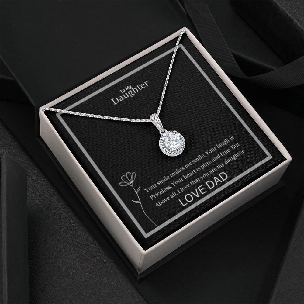 To My Daughter Eternal Hope Necklace