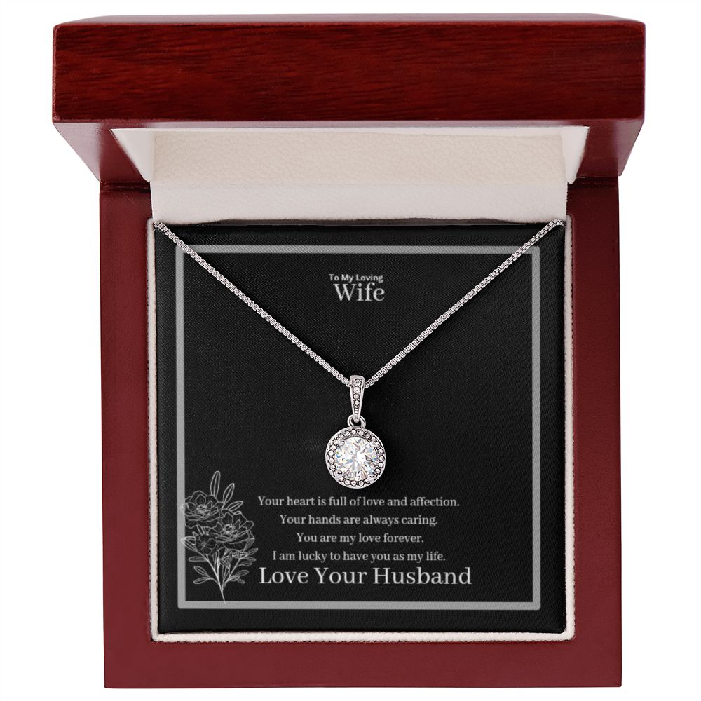 To My Loving Wife Eternal Hope Necklace