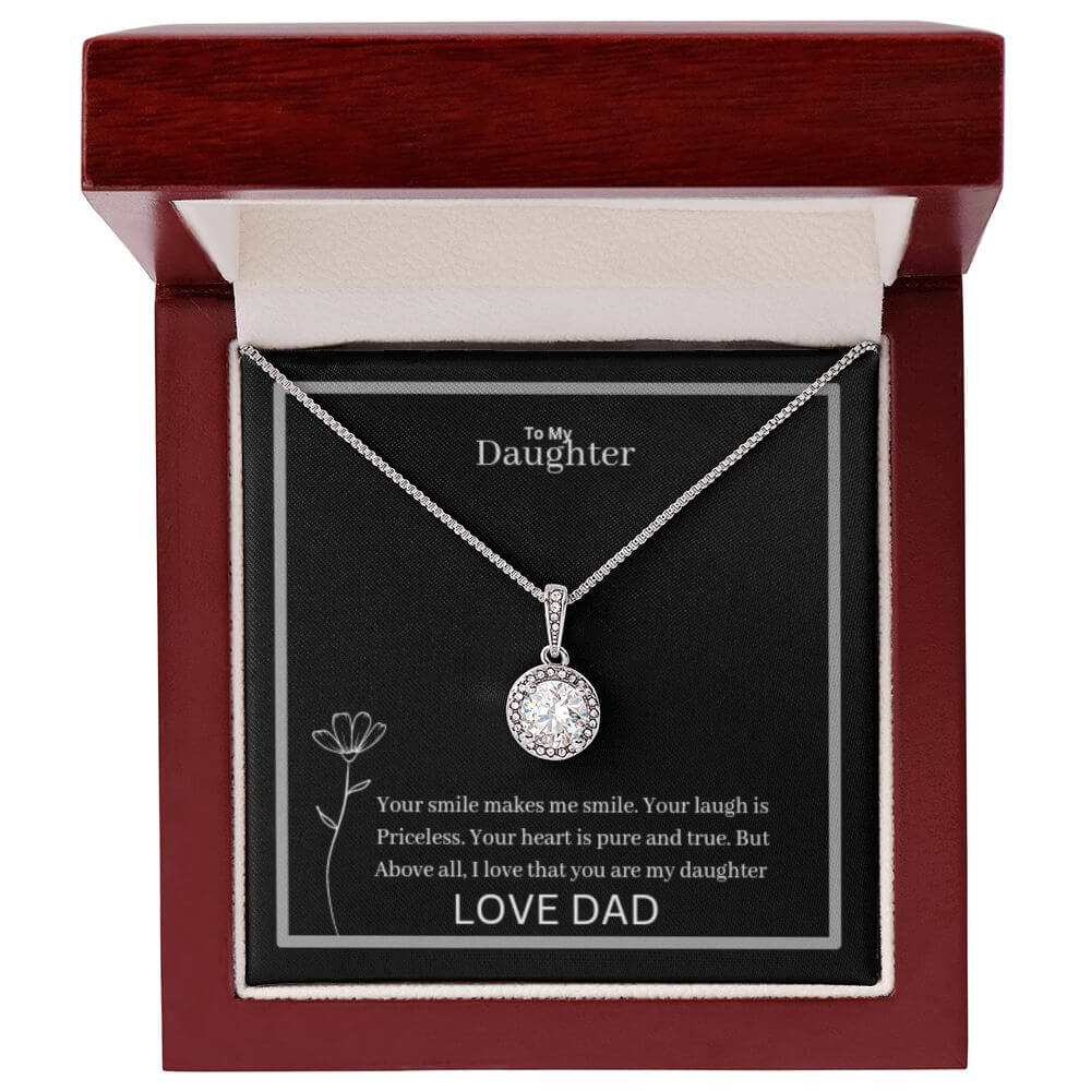 To My Daughter Eternal Hope Necklace