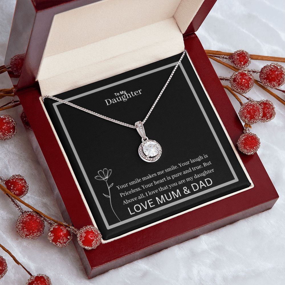 To My Daughter Eternal Hope Necklace