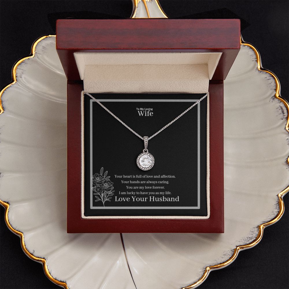 To My Loving Wife Eternal Hope Necklace