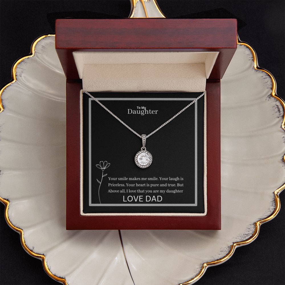 To My Daughter Eternal Hope Necklace