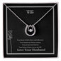 To My Loving Wife Lucky In Love Necklace