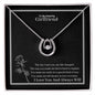 To My Amazing Girlfriend Lucky In Love Necklace