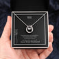 To My Loving Wife Lucky In Love Necklace