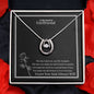 To My Amazing Girlfriend Lucky In Love Necklace