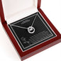 To My Amazing Girlfriend Lucky In Love Necklace