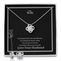 To My Wife Love Knot Earrings & Necklace Set
