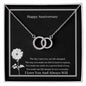 Happy Anniversary Perfect Pair Necklace