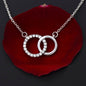Happy Anniversary Perfect Pair Necklace