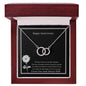 Happy Anniversary Perfect Pair Necklace