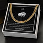 To My Son Cuban Link Chain (Oreo + Lux Box + Length Extension)