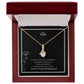 To My Wife Alluring Beauty Necklace