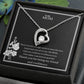 To My Mom Forever Love Necklace With On Demand Message Card
