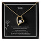 To My Smokin Hot Wife Forever Love Necklace With On Demand Message Card