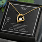 To My Smokin Hot Wife Forever Love Necklace With On Demand Message Card
